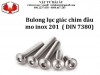 Bulong lục giác chìm đầu mo inox 201  ( DIN 7380) - anh 1