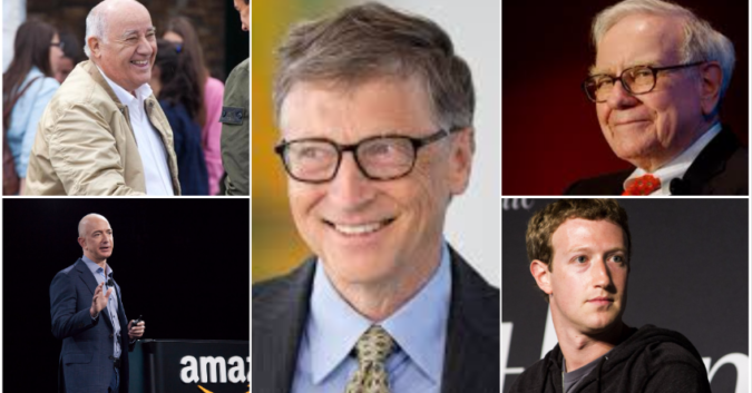 5 người giàu nhất thế giới, điều gì với họ là quan trọng?