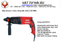 Máy khoan 3 chế độ 2-26 DRE / ACZ 2-26 DRE