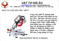 Máy cưa gỗ, cưa nhôm AGP LY55S Đức