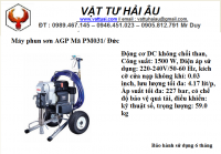 Máy phun sơn AGP MP031 - Đức