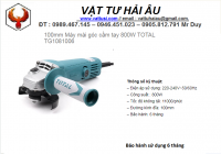 Máy mài góc TOTAL 1 tấc TG 1081006