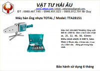 Máy hàn ống nhựa TOTAL TTA28151