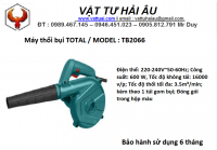 Máy thổi bụi TOTAL TB2066