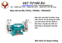Máy mài hai đầu TOTAL TBG35020