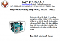 Máy bơm nước dùng xăng TOTAL TP3202