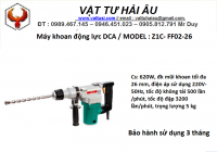 Máy khoan động lực DCA Z1C- FF02-26