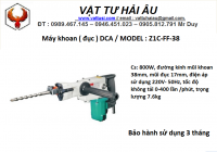 Máy khoan đục DCA Z1C-FF-38