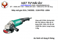 Máy mài góc DCA S1M-FF02 -100A