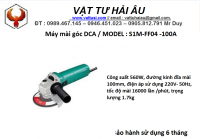 Máy mài góc DCA S1M-FF04 -100A