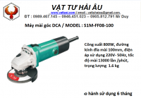 Máy mài góc DCA S1M-FF08-100
