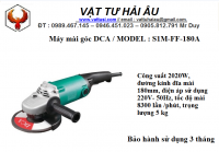 Máy mài góc DCA S1M-FF-180A