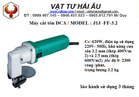Máy cắt tôn DCA J1J -FF-3.2