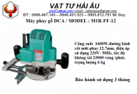Máy phay gỗ DCA M1R-FF-12
