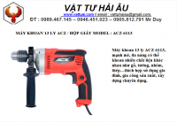 MÁY KHOAN  13 LY ACZ  6113 , HỘP GIẤY