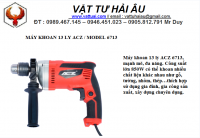 MÁY KHOAN ACZ 13 LY 6713 , THÙNG VALY