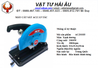 MÁY CẮT SẮT ACZ 3.5 TẤC DÂY ĐỒNG