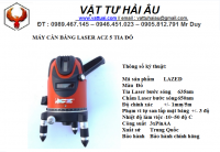 MÁY CÂN BẰNG ACZ 5 TIA ĐỎ , ACZ Đ