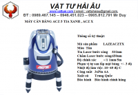 MÁY CÂN BẰNG LASER ACZ 5 TIA XANH