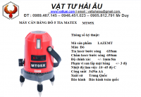 MÁY CÂN BẰNG 5 TIA MATEX ĐỎ MT05X