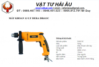 MÁY KHOAN DERA 13 LY DR613C