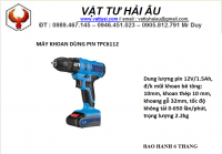 Máy khoan dúng pin TPC