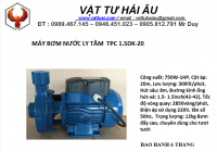 Máy bơm nước ly tâm TPC 1.5DK-20