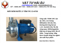Máy bơm nước ly tâm TPC CS-H750