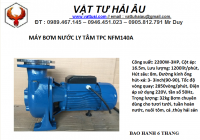 Máy bơm nước ly tâm TPC NFM140A