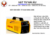 Máy hàn điện tử ASAK MMA-200B
