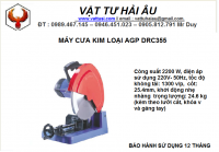 Máy cưa cắt kim loại AGP DRC355