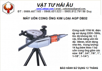 Máy uốn cong ống kim loại AGP DB32
