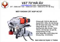 Máy khoan cắt lỗ AGP HC127