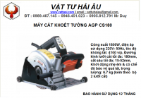 Máy cắt khoét tường AGP CS180