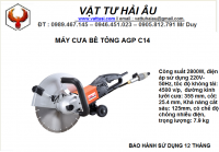 Máy cưa bê tông AGP C14