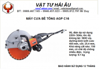 Máy cưa bê tông AGP C16
