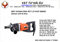 Máy khoan ống rút lỗ AGP DM52D (khoan ướt & khô)