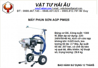 Máy phun sơn AGP PM025