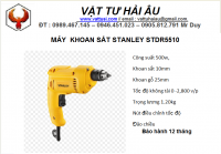 Máy khoan sắt stanley STDR5510