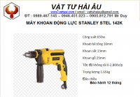 Máy khoan động lưc STANLEY STEL142K