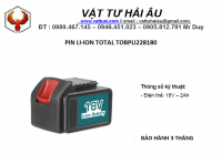 Pin LI-ION TOTAL TOBPLI228180