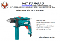 Máy khoan búa TOTAL TG108136