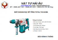 Máy khoan đục bê tông TOTAL TH116386