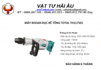 Máy khoan đục bê tông TOTAL TH117501
