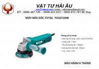 Máy mài góc TOTAL TG1071008