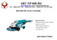 Máy mài góc TOTAL TG1241806