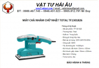 Máy chà nhám chữ nhật TOTAL TF1301826