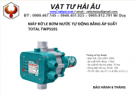 Máy rờ le bơm nước tự đôngg bằng áp xuất TOTAL TWPS101