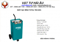 Máy sạc bình TOTAL TBC2201