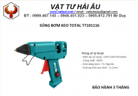 Súng bơm keo TOTAL TT101116